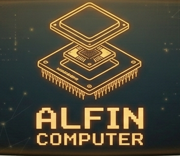Alfin Computer Logo