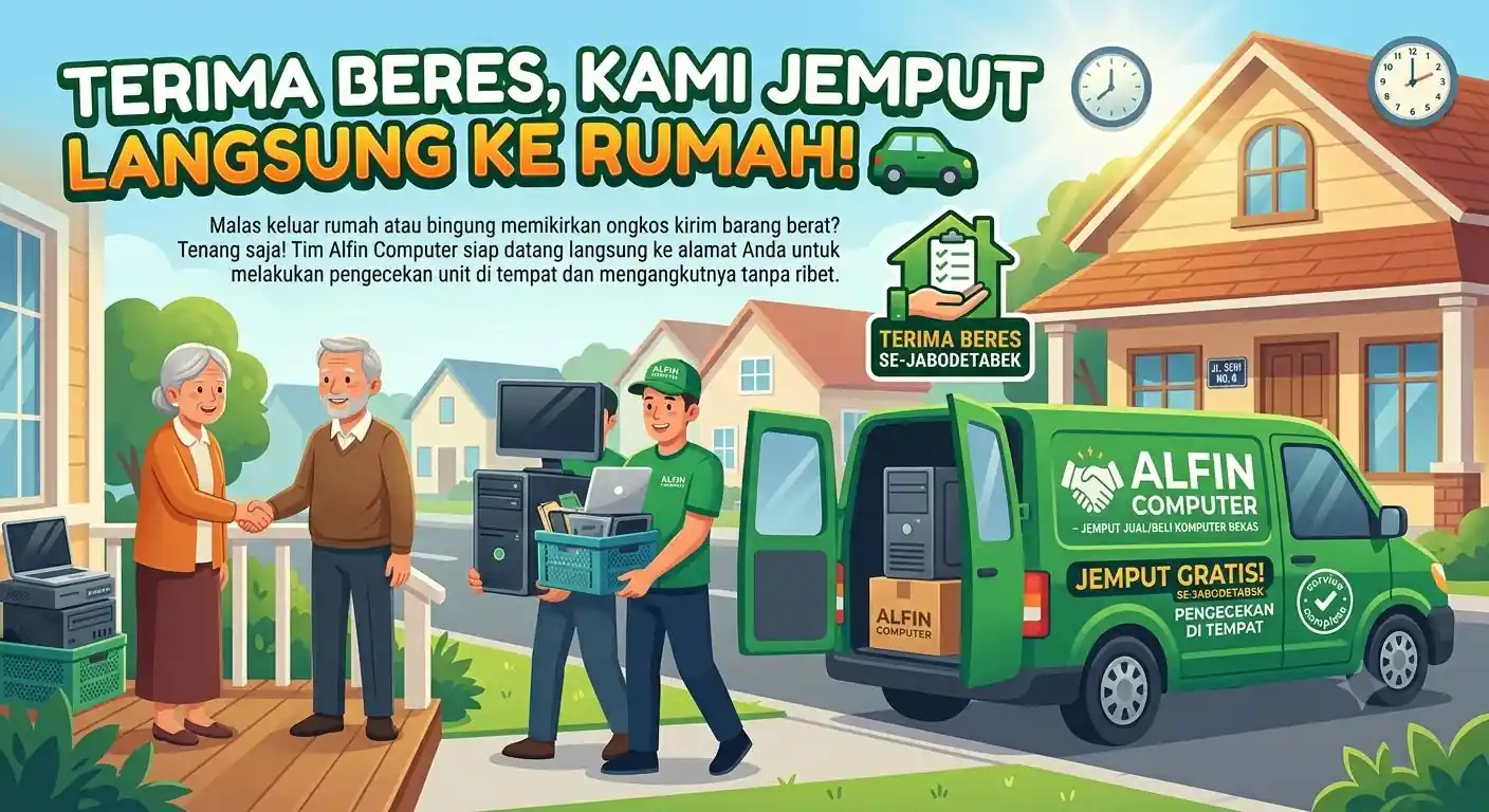 Layanan Jemput Barang Elektronik